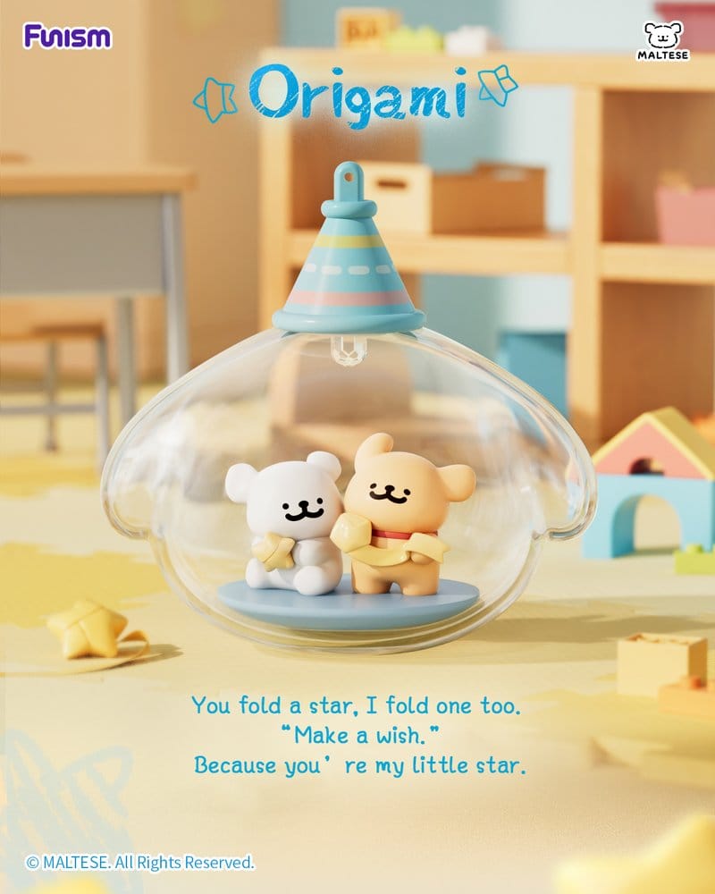 Maltese Childhood Days Series présentoir figurine mini Blind Box (8)