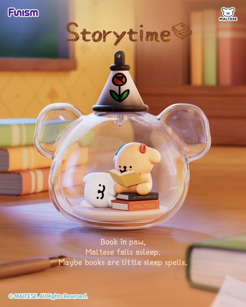 Maltese Childhood Days Series présentoir figurine mini Blind Box (8)