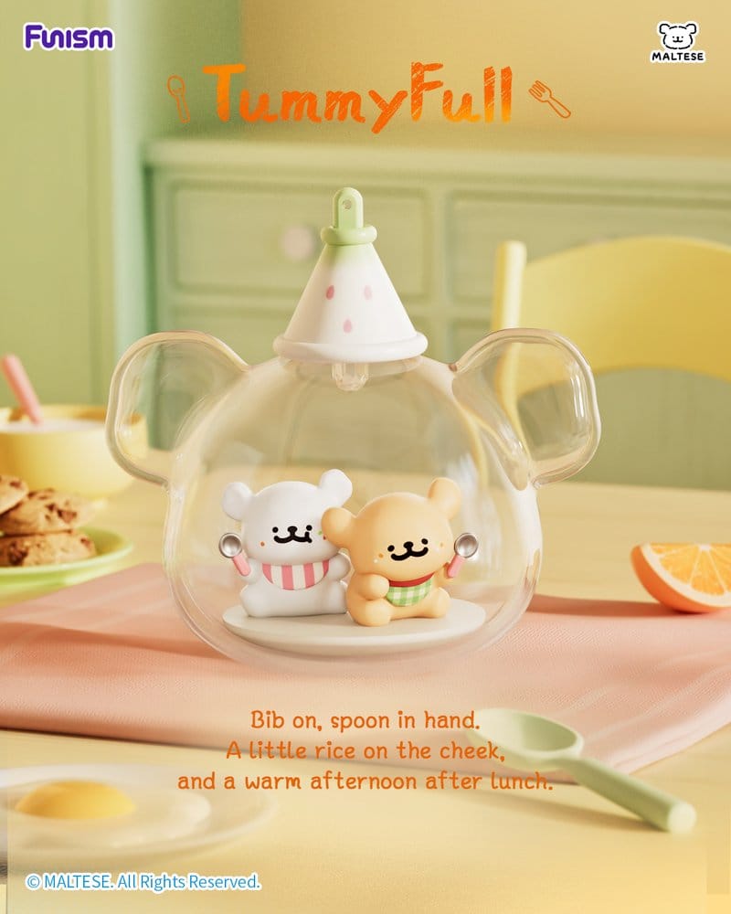 Maltese Childhood Days Series présentoir figurine mini Blind Box (8)