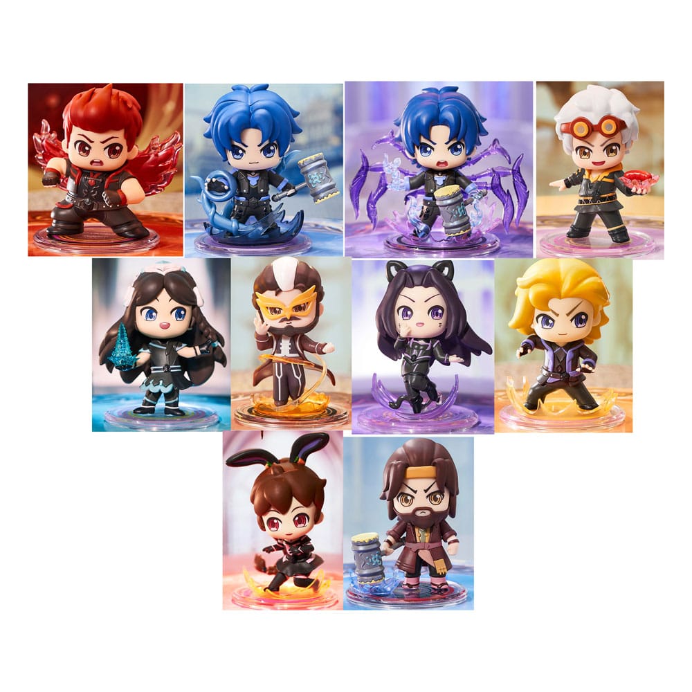 Soul Land présentoir mini-figurines Doula Continent Series Second Bullet College Elite Competition 11 cm (8)