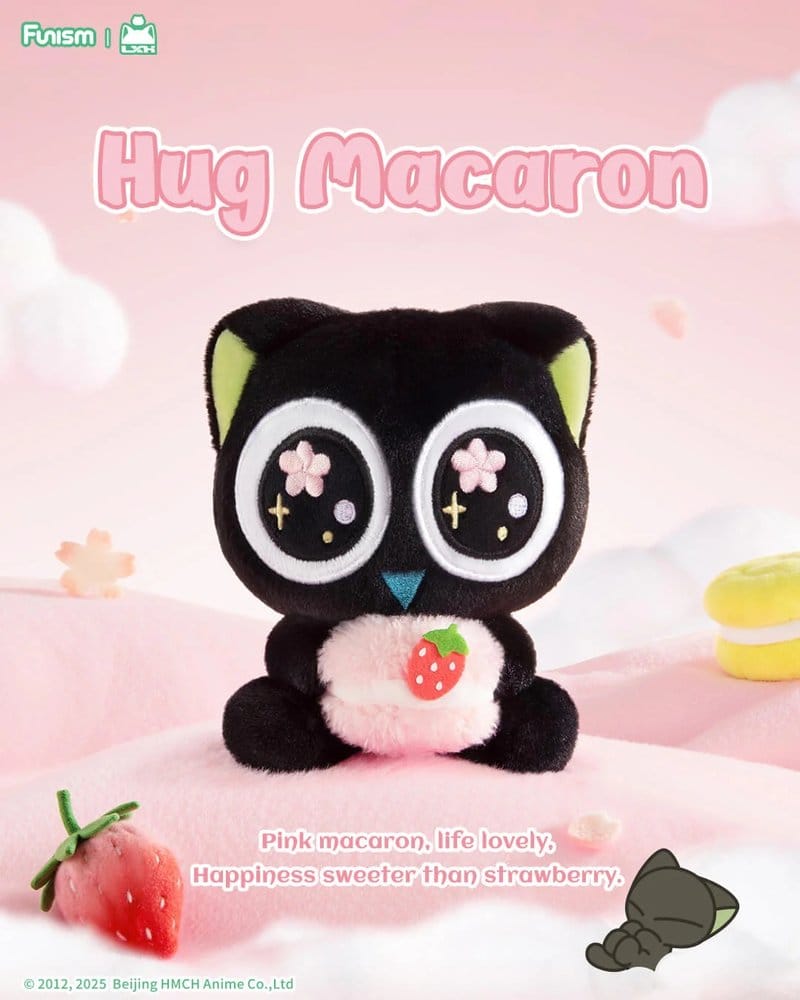 Luo Xiaohei présentoir mini-figurines Hug Plush Pendant Series 10 cm (6 )