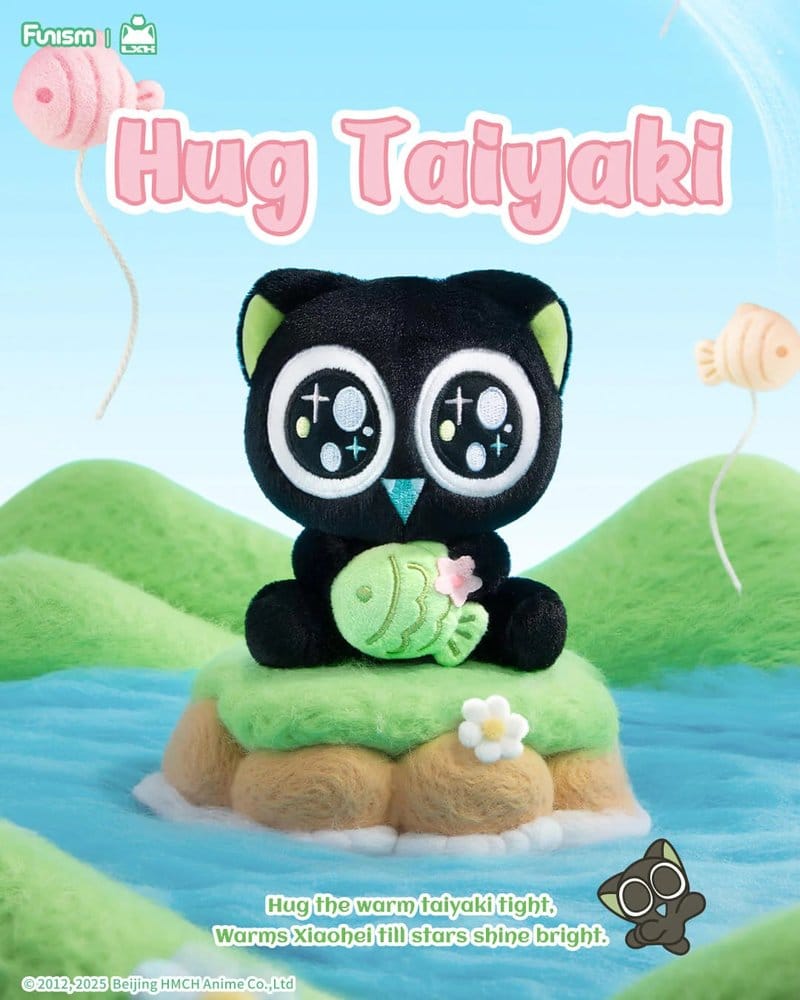 Luo Xiaohei présentoir mini-figurines Hug Plush Pendant Series 10 cm (6 )