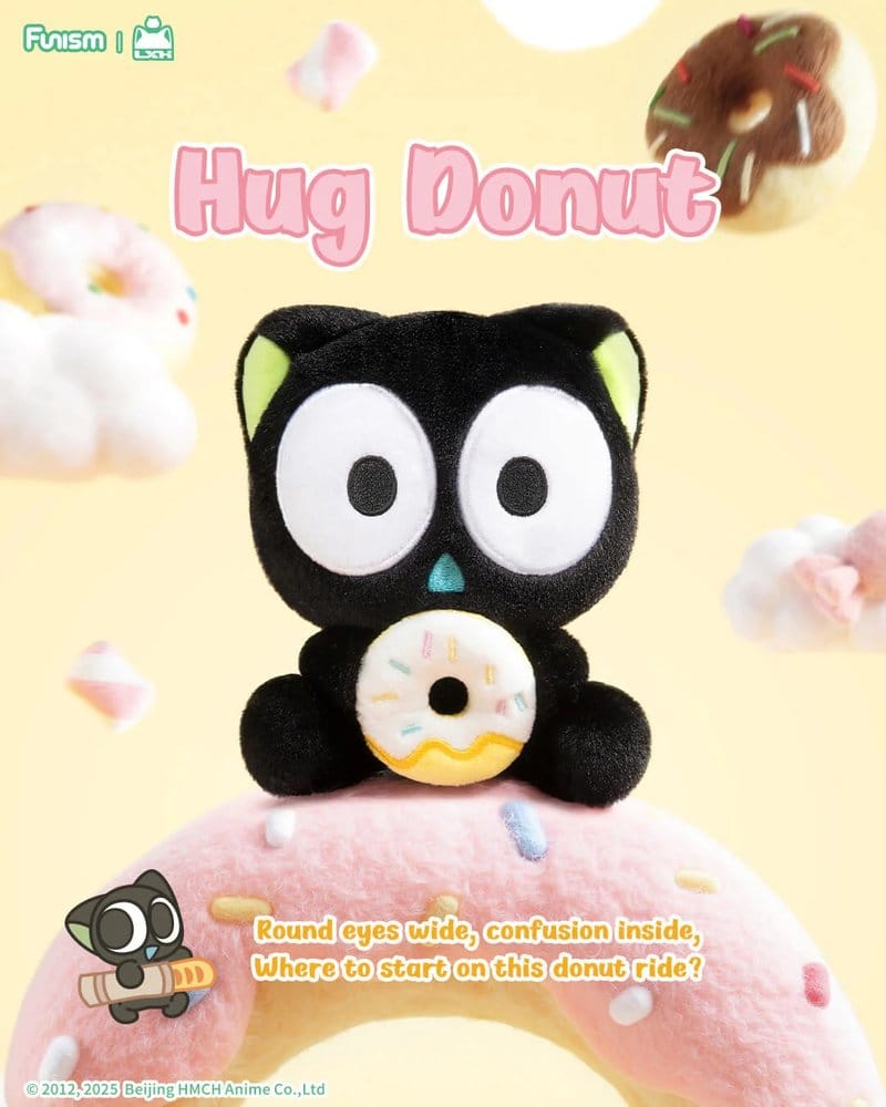 Luo Xiaohei présentoir mini-figurines Hug Plush Pendant Series 10 cm (6 )