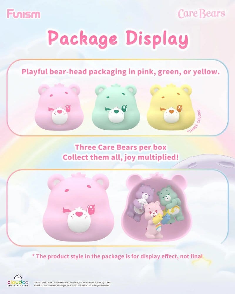 Bisounours Blind Box présentoir mini-figurines Little Things Cubby Face Series 5 cm (6)