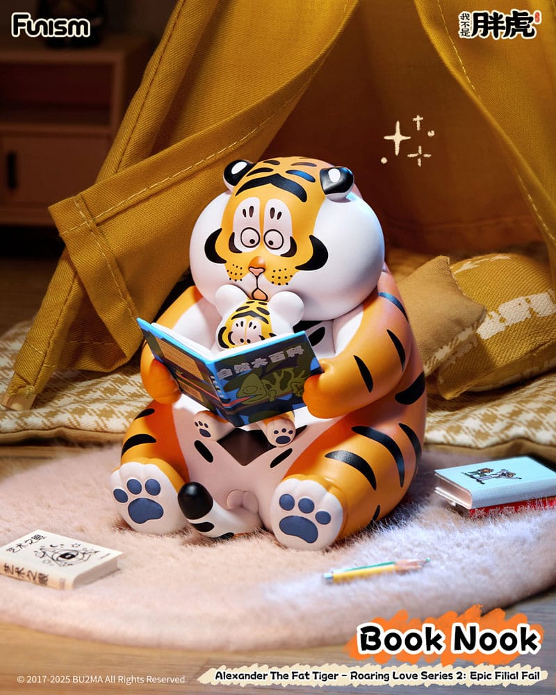 Alexander The Fat Tiger présentoir mini-figurines Roaring Love Series 2: Epic Filial Fabil 7 cm (8)