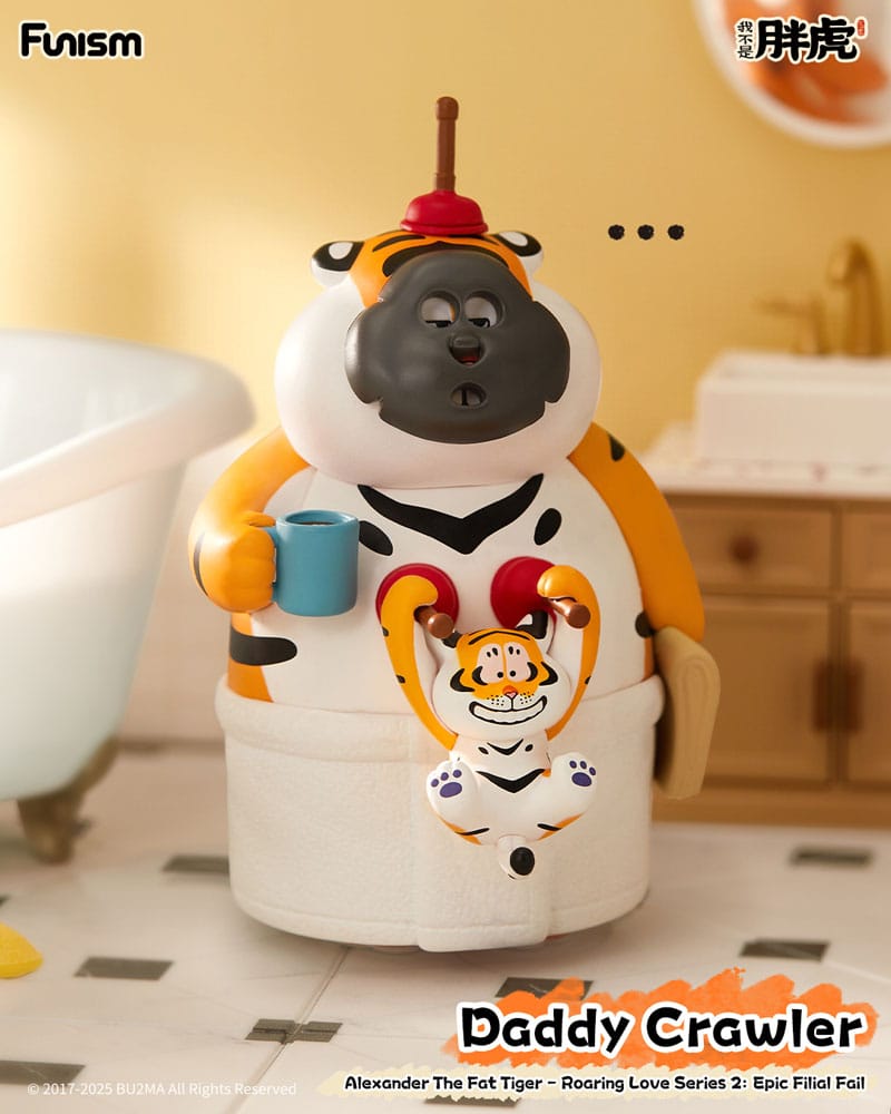 Alexander The Fat Tiger présentoir mini-figurines Roaring Love Series 2: Epic Filial Fabil 7 cm (8)