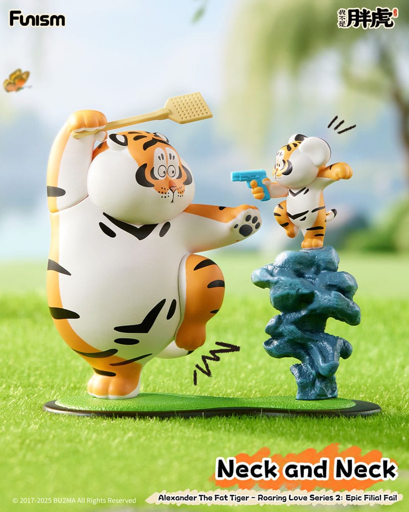Alexander The Fat Tiger présentoir mini-figurines Roaring Love Series 2: Epic Filial Fabil 7 cm (8)