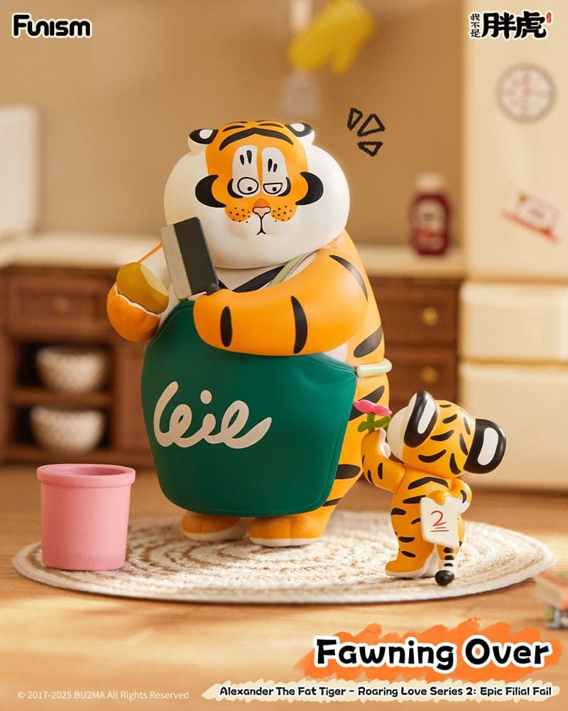 Alexander The Fat Tiger présentoir mini-figurines Roaring Love Series 2: Epic Filial Fabil 7 cm (8)