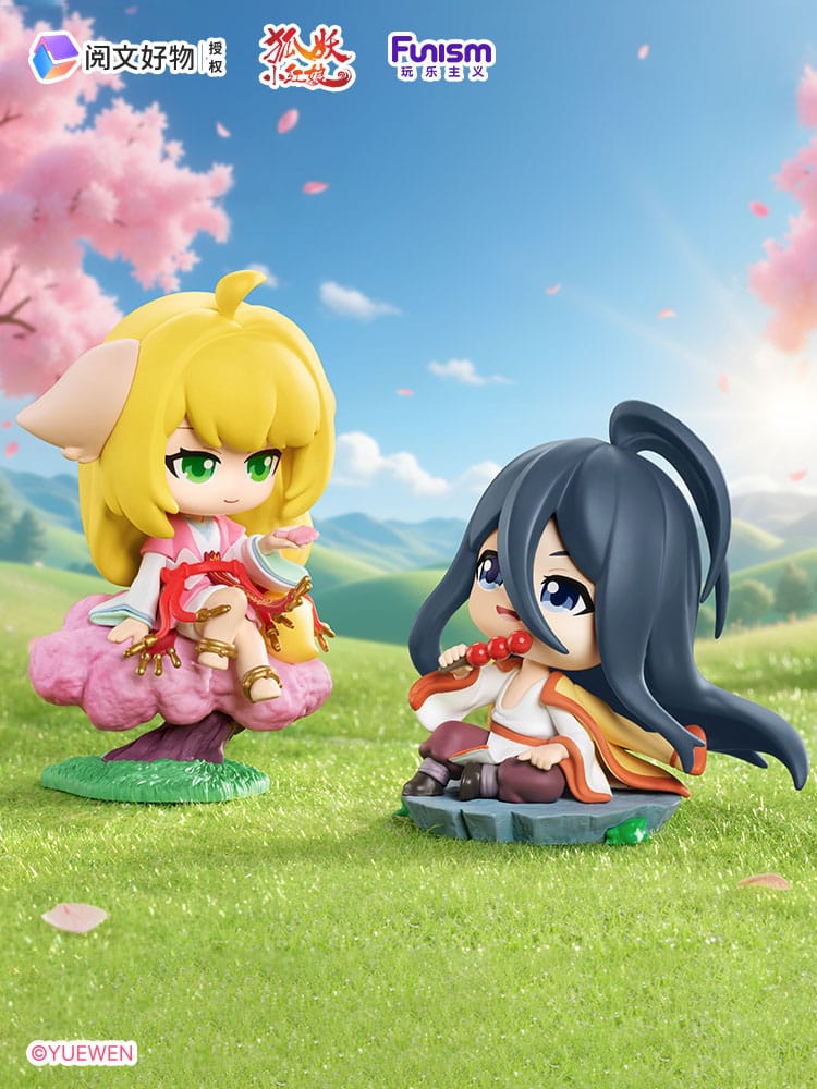 Fox Spirit Matchmaker Blind Box présentoir mini-figurines Sea Oath Mountain Alliance 8 cm (8)