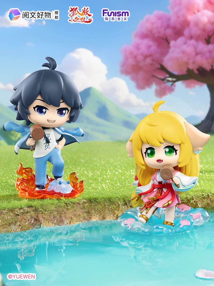 Fox Spirit Matchmaker Blind Box présentoir mini-figurines Sea Oath Mountain Alliance 8 cm (8)