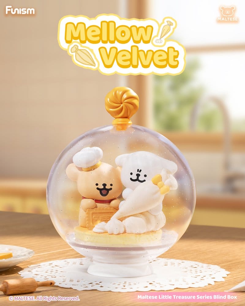 Maltese Blind Box présentoir mini-figurines Little Treasure Series 6 cm (6)