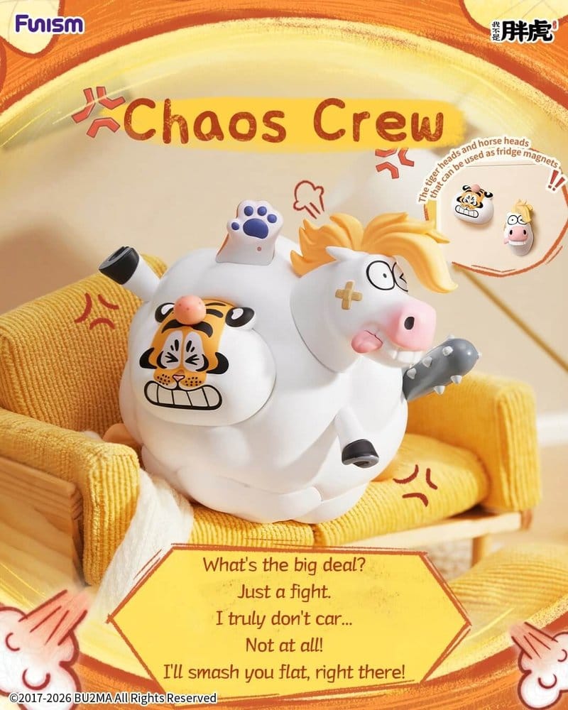 Alexander The Fat TigerBlind Box présentoir mini-figurines The Real Crazy Horse (8)