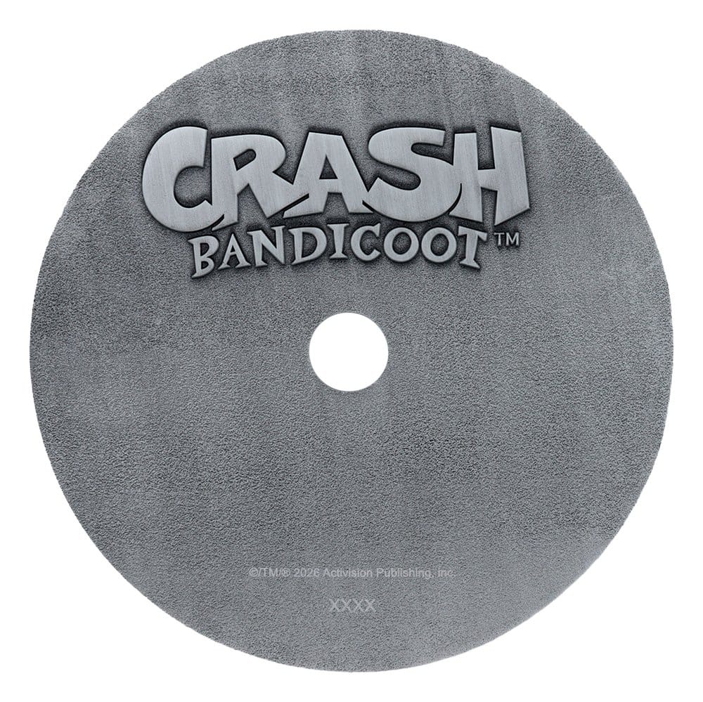 Crash Bandicoot réplique Metal CD-ROM Collectible Limited Edition 11 cm