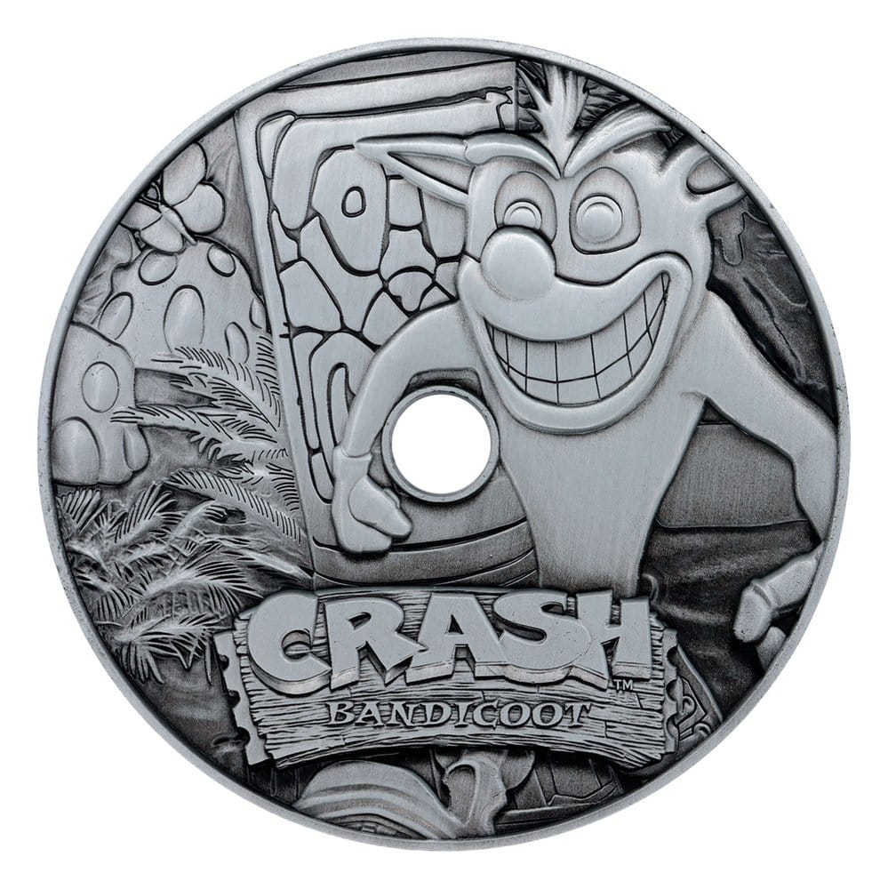 Crash Bandicoot réplique Metal CD-ROM Collectible Limited Edition 11 cm