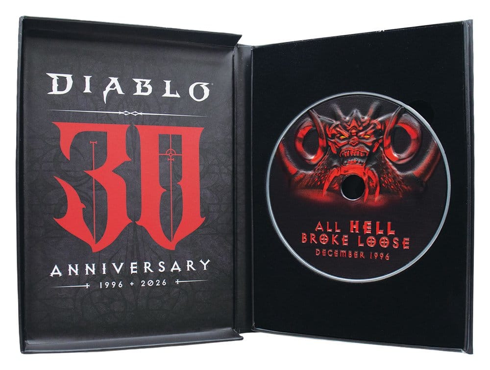 Diablo réplique 30th Anniversary CD-ROM Limited Edition 11 cm