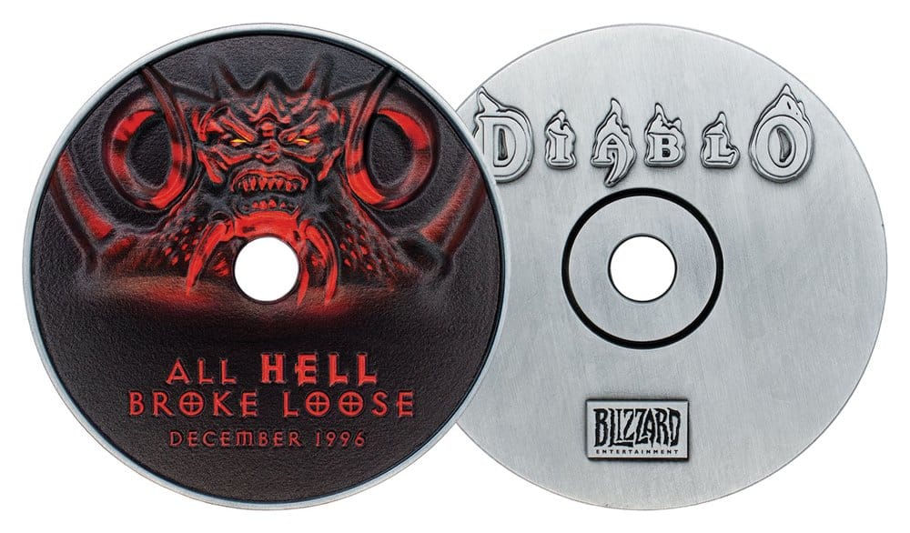 Diablo réplique 30th Anniversary CD-ROM Limited Edition 11 cm