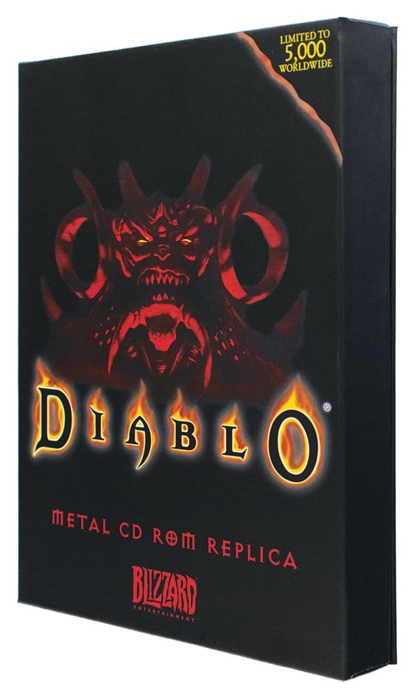 Diablo réplique 30th Anniversary CD-ROM Limited Edition 11 cm