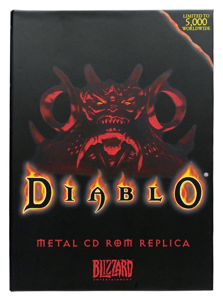 Diablo réplique 30th Anniversary CD-ROM Limited Edition 11 cm