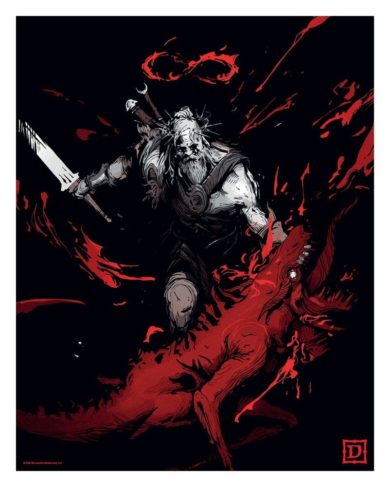 Diablo lithographie Set of Five Limited Edition 36 x 28 cm
