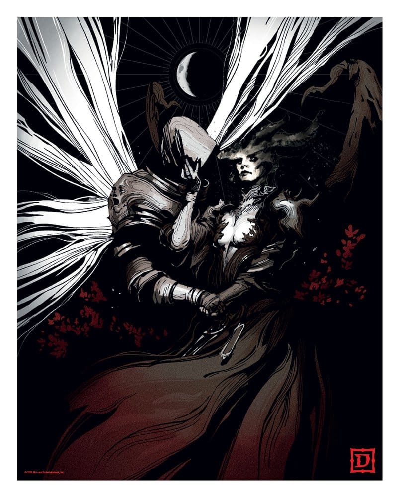 Diablo lithographie Set of Five Limited Edition 36 x 28 cm