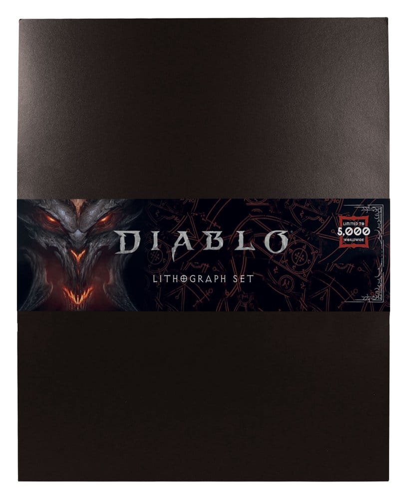 Diablo lithographie Set of Five Limited Edition 36 x 28 cm