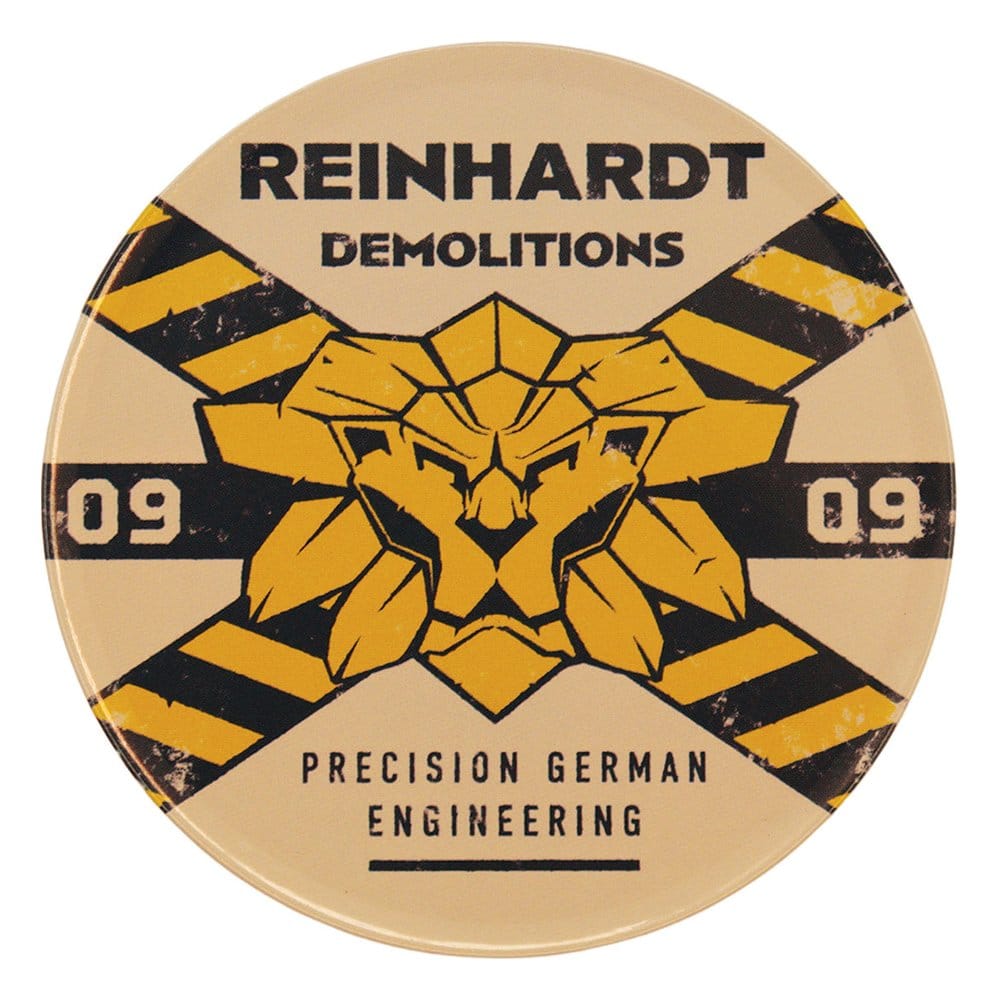 Overwatch pack 4 sous-verres en métal imprimé