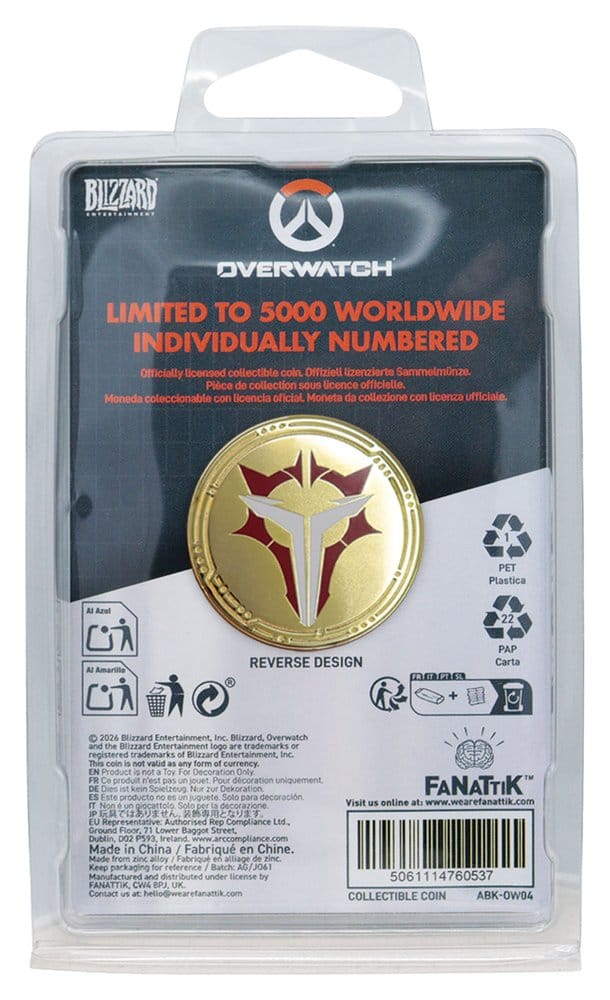 Overwatch pièce de collection Factions Limited Edition