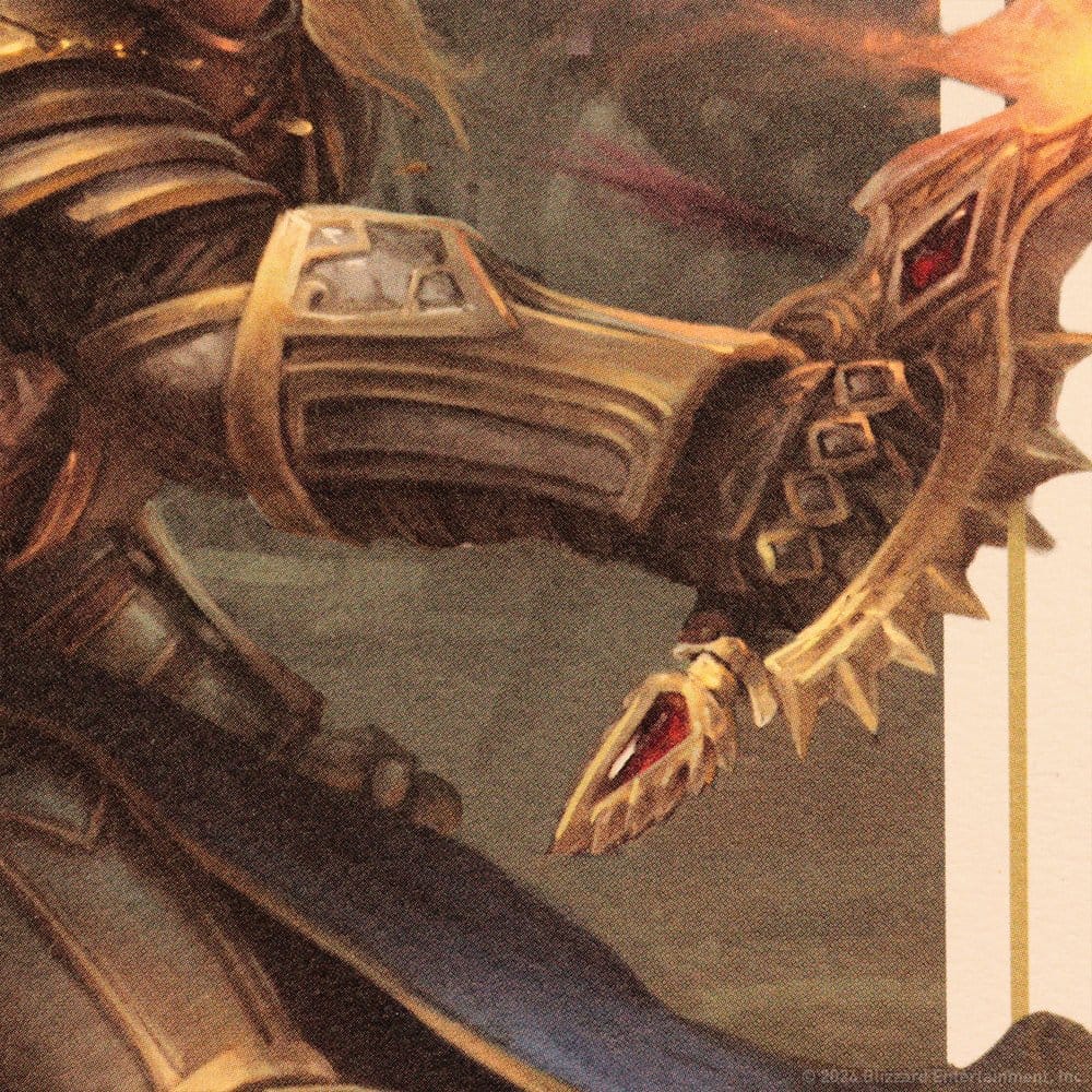 World of Warcraft lithographie Sylvanas vs Anduin Wrynn Limited Edition 42 x 30 cm