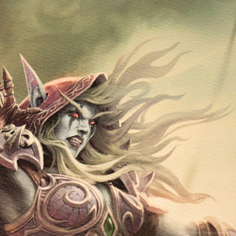 World of Warcraft lithographie Sylvanas vs Anduin Wrynn Limited Edition 42 x 30 cm