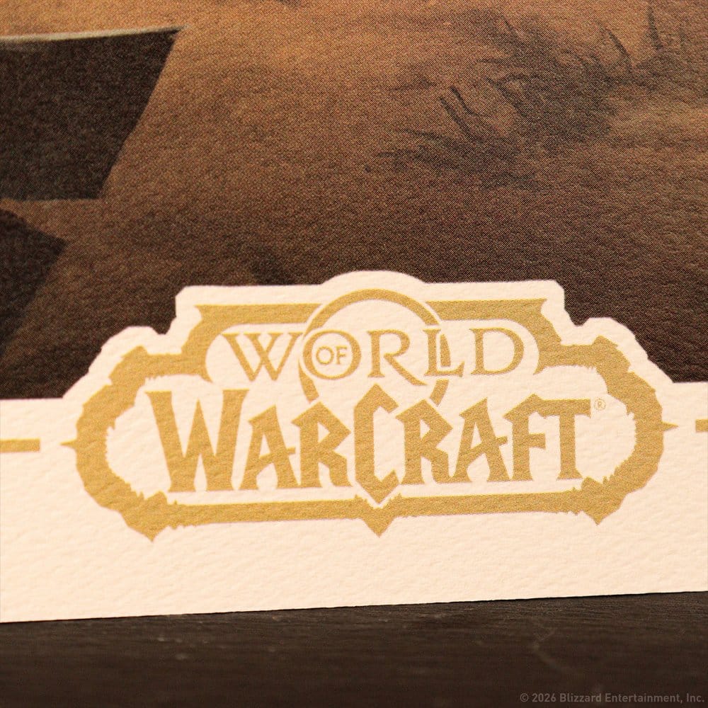 World of Warcraft lithographie Sylvanas vs Anduin Wrynn Limited Edition 42 x 30 cm