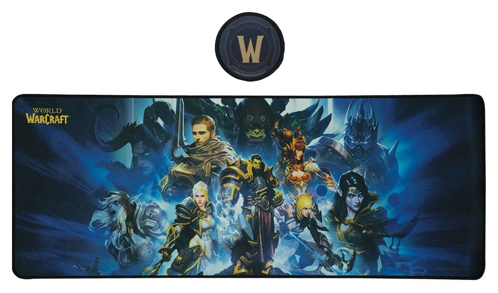 World of Warcraft set sous-mains revêtu & sous-verre