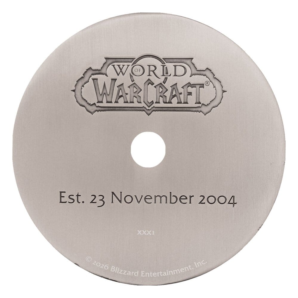 World of Warcraft réplique CD-ROM Limited Edition 11 cm