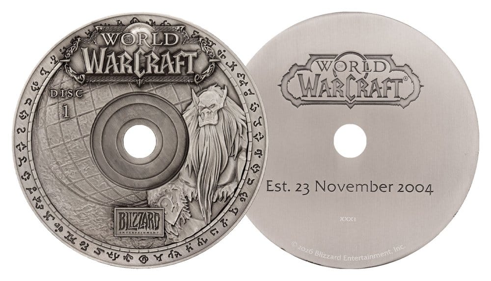 World of Warcraft réplique CD-ROM Limited Edition 11 cm