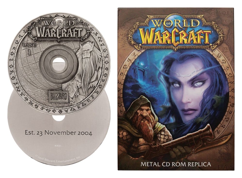 World of Warcraft réplique CD-ROM Limited Edition 11 cm