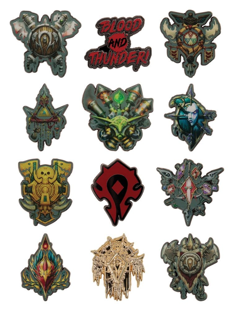 World of Warcraft Pin's Mystère Horde présentoir blind box (12)