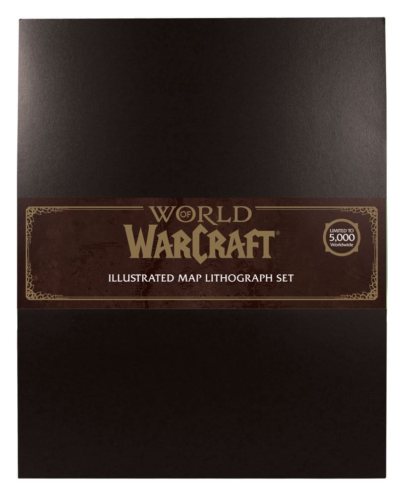 World of Warcraft lithographie Set Limited Edition 42 x 30 cm