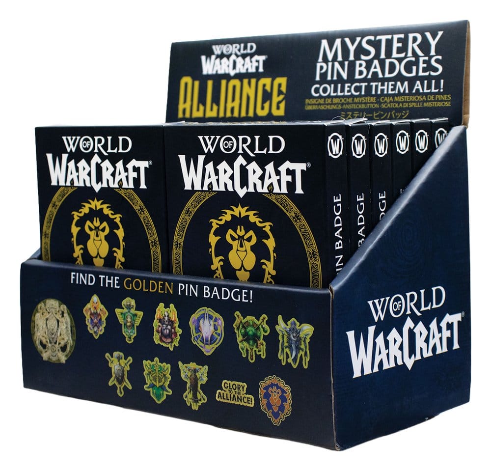 World of Warcraft Pin's Alliance présentoir blind box (12)