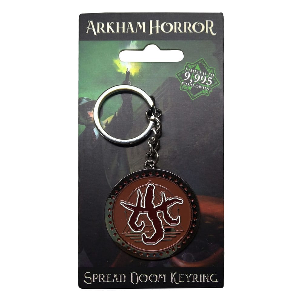 Arkham Horror porte-clés Spread Doom Limited Edition