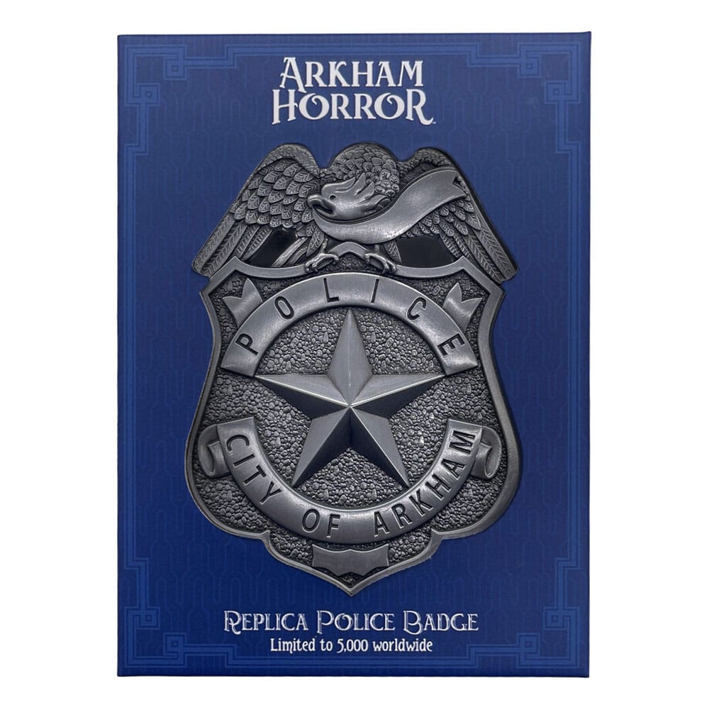 Arkham Horror réplique Police Badge Limited Edition
