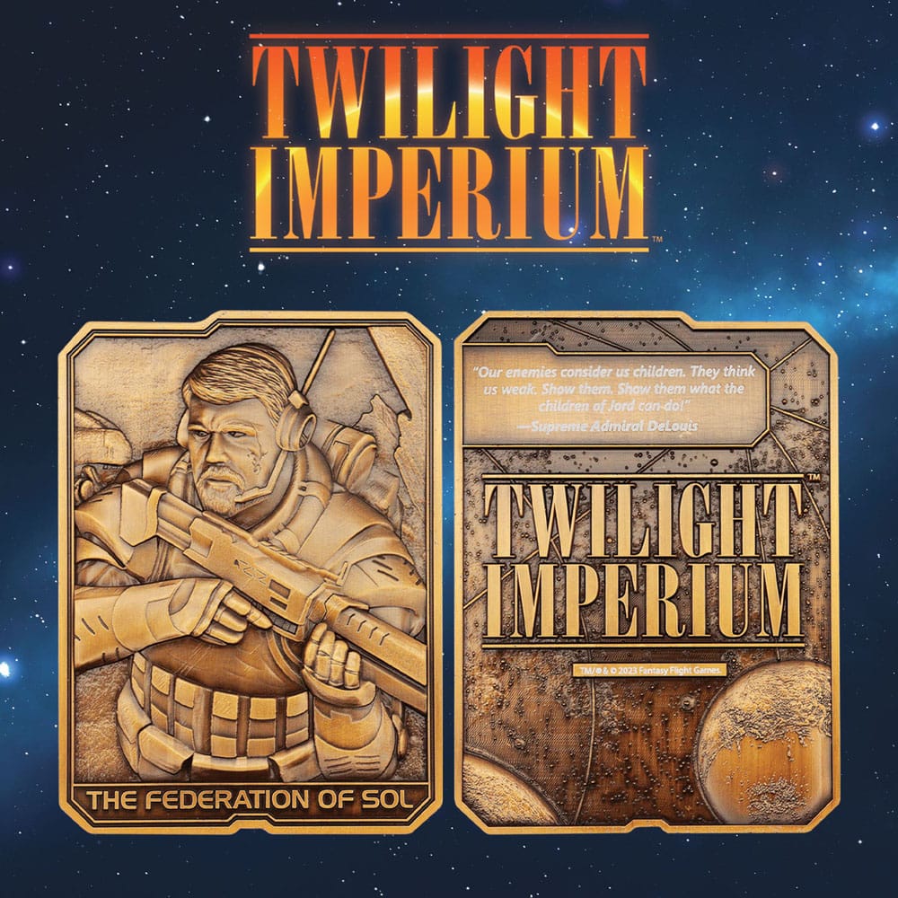 Twilight Imperium Lingot The Federation of Sol Limited Edition