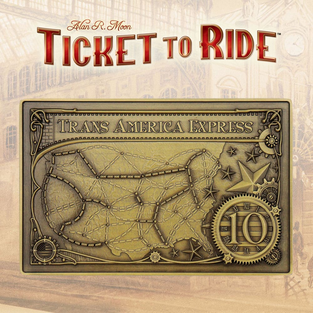 Ticket to Ride Lingot Trans America Express Limited Edition