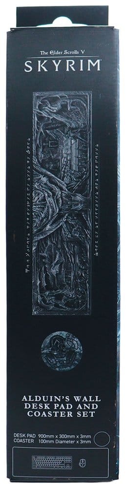 The Elder Scrolls V: Skyrim set sous-mains revêtu & sous-verre