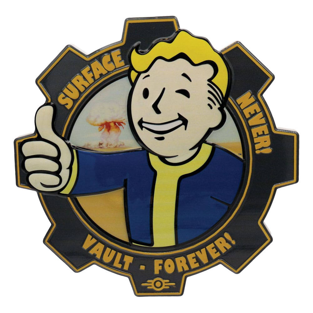Fallout panneau résine Vault Boy
