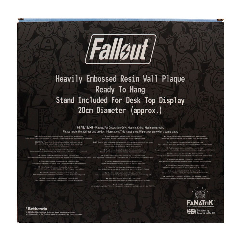 Fallout panneau résine Vault Boy