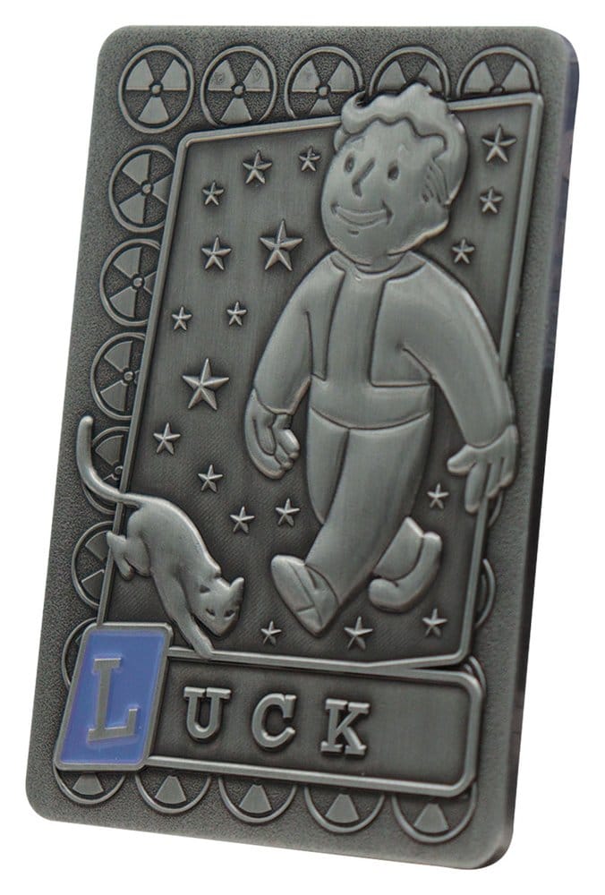 Fallout Lingotes avec album de collection S.P.E.C.I.A.L. Perk Card Collector’s Album