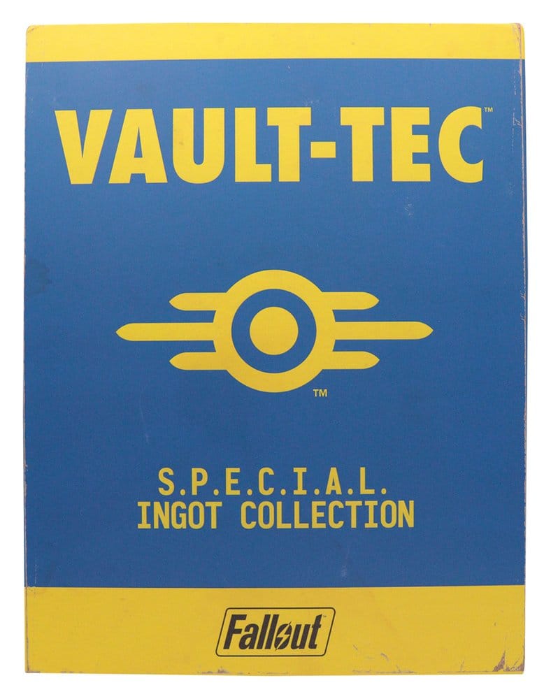 Fallout Lingotes avec album de collection S.P.E.C.I.A.L. Perk Card Collector’s Album