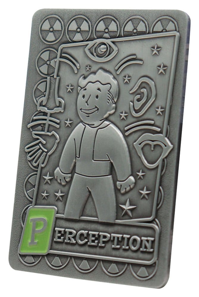 Fallout Lingotes avec album de collection S.P.E.C.I.A.L. Perk Card Collector’s Album