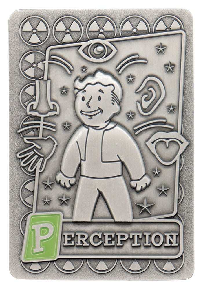Fallout Lingotes avec album de collection S.P.E.C.I.A.L. Perk Card Collector’s Album