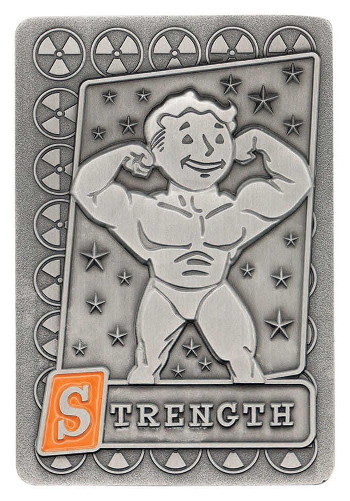 Fallout Lingotes avec album de collection S.P.E.C.I.A.L. Perk Card Collector’s Album