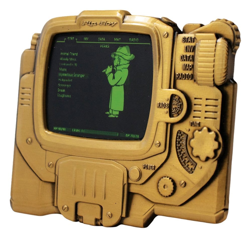 Fallout Lingot Pip-Boy Limited Edition Lenticular Mysterious Stranger Variant